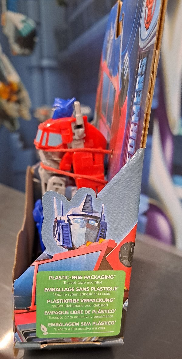 Image Of Transformers Earthspark Optimus Prime Warrior In Package  (37 of 49)